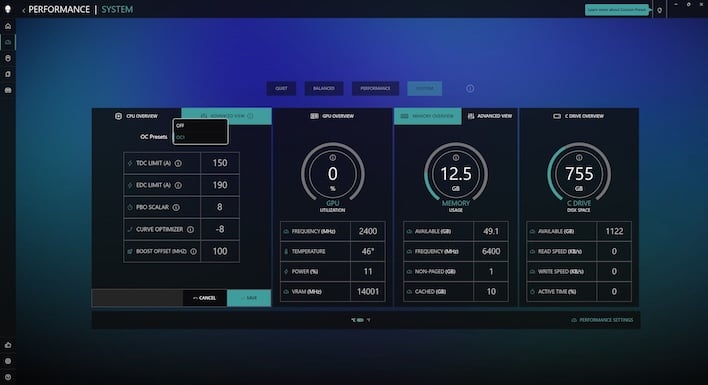 Alienware Area-51 с процессорами AMD X3D: программное обеспечение и первые тесты — изображение 8