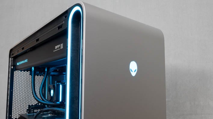 Найти Alienware Area-51 на сайте Dell.com